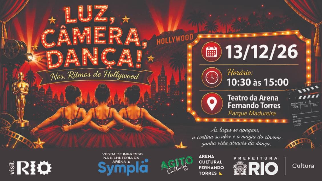 LUZ, CÂMERA E DANÇA