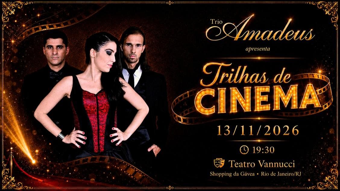 Trio Amadeus a Luz de Velas -Trilhas de Cinema