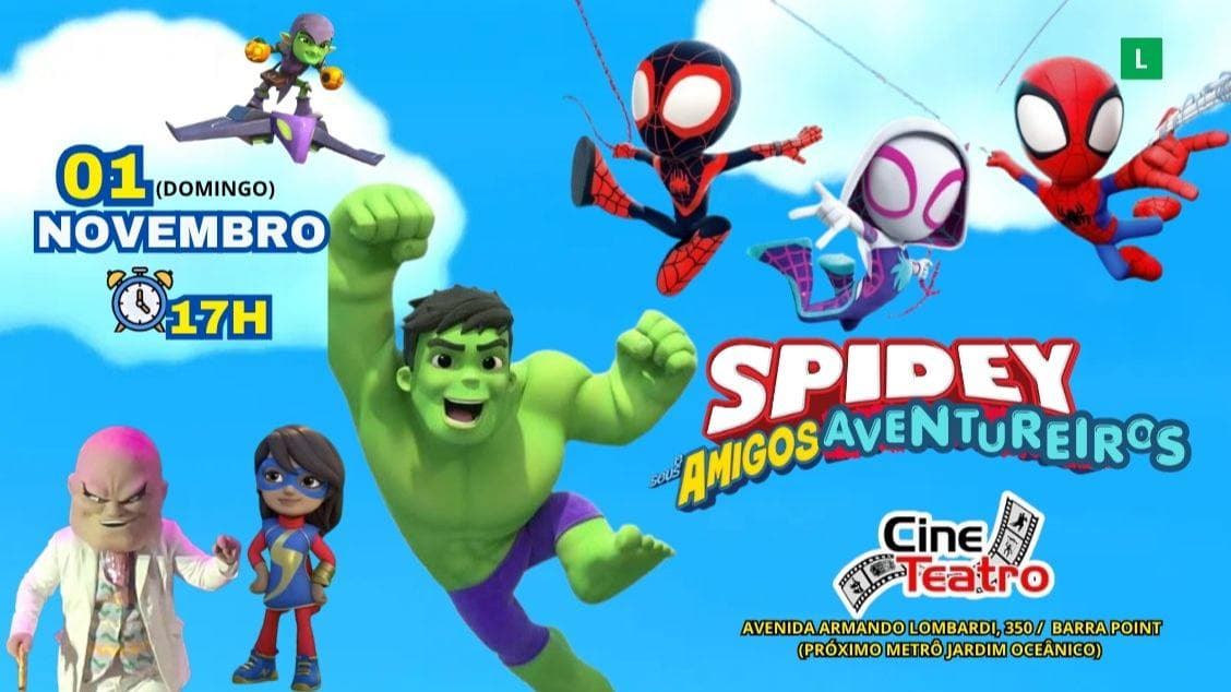 SPIDEY E SEUS AMIGOS AVENTUREIROS