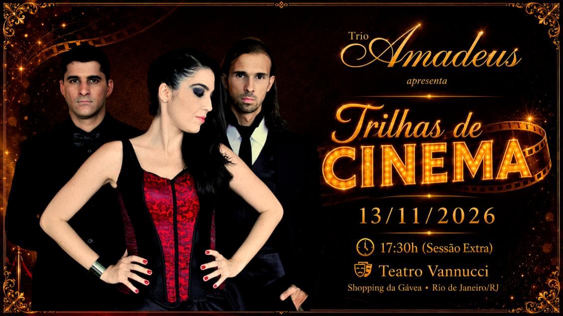 Trio Amadeus a Luz de Velas -Trilhas de Cinema