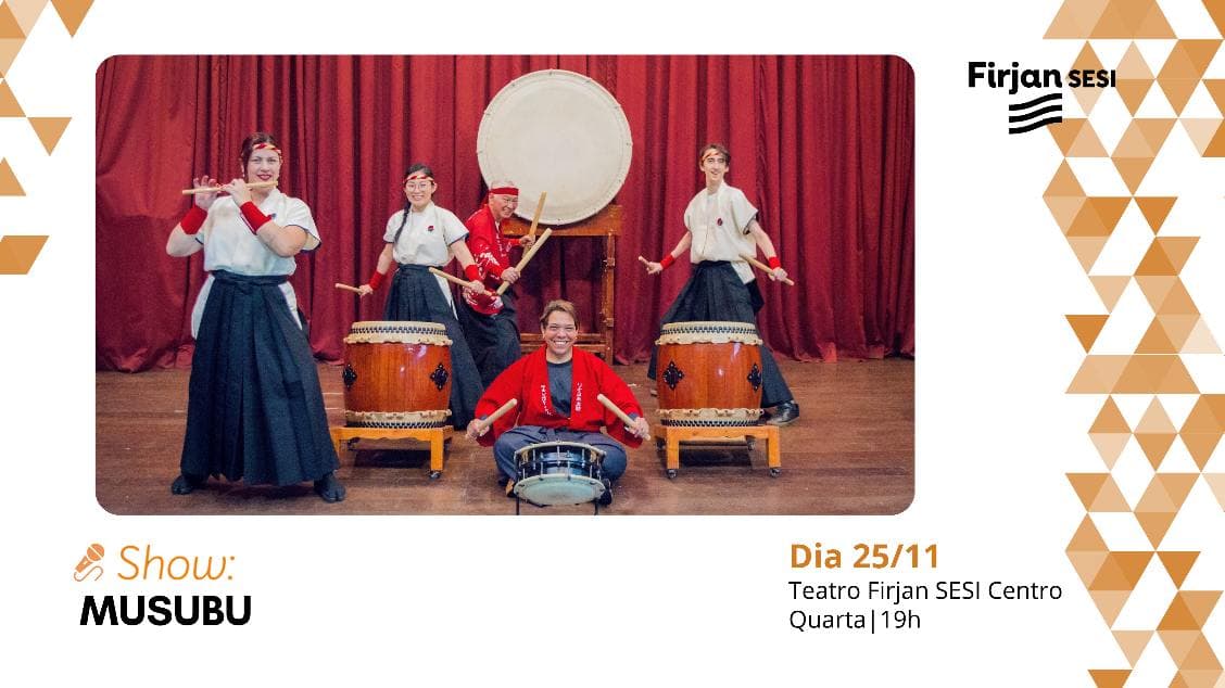 MUSUBU – Grupo Rio Nikkei Taiko
