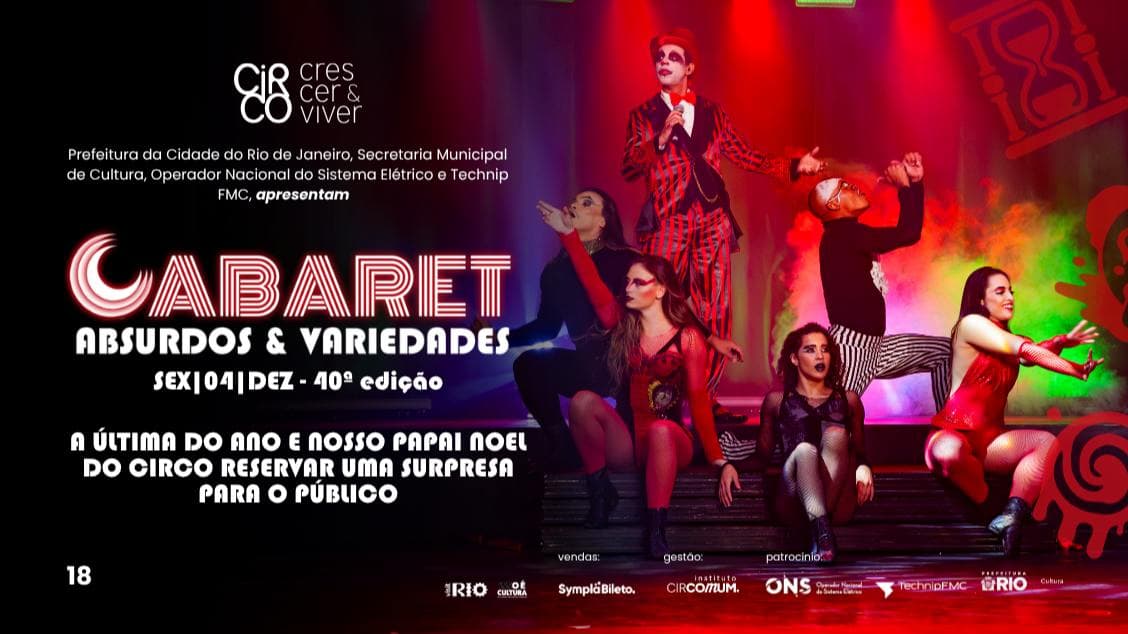 CABARET – Absurdos e Variedades 04/12
