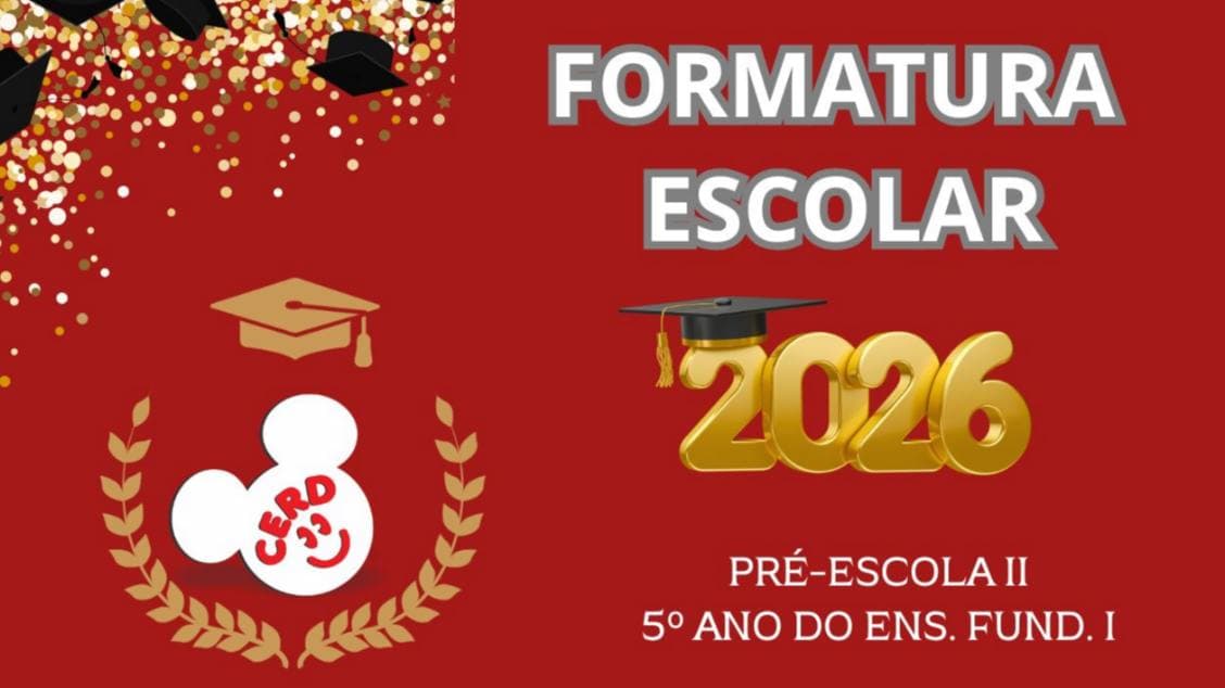 FORMATURA ESCOLAR 2026 - RECANTO DISNEY