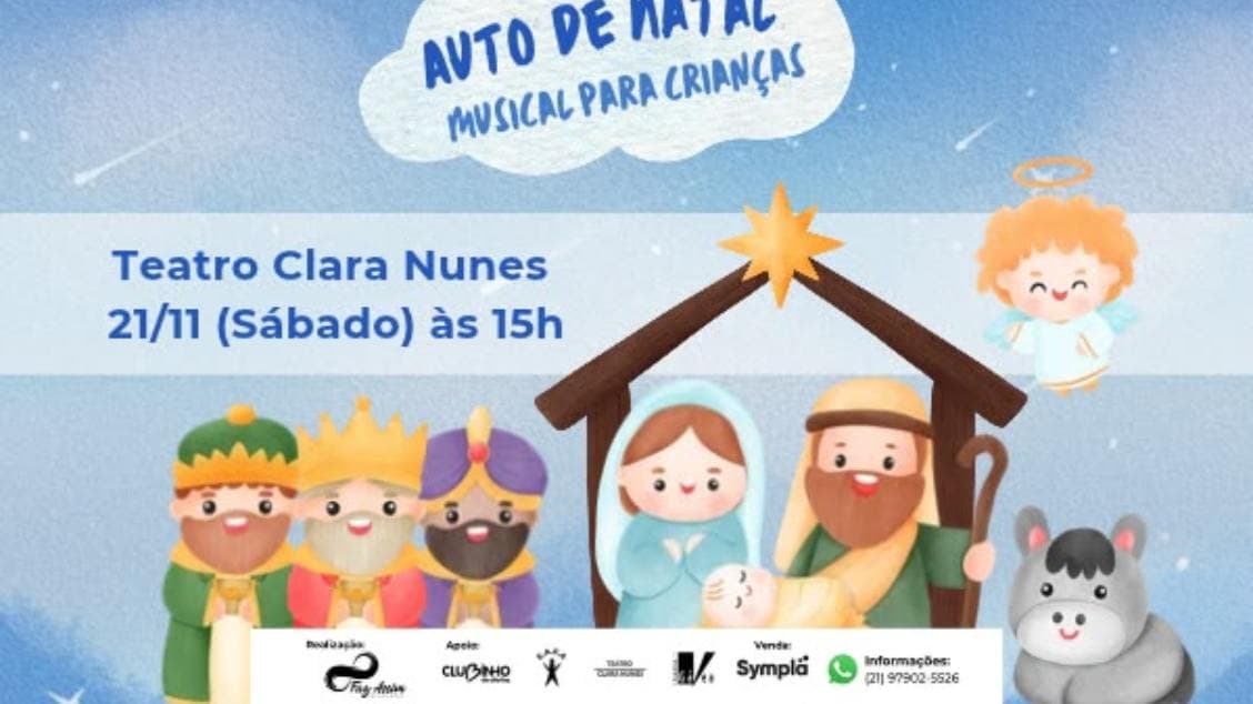 AUTO DE NATAL MUSICAL PARA CRIANÇAS