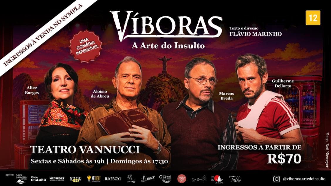 VÍBORAS - A ARTE DO INSULTO