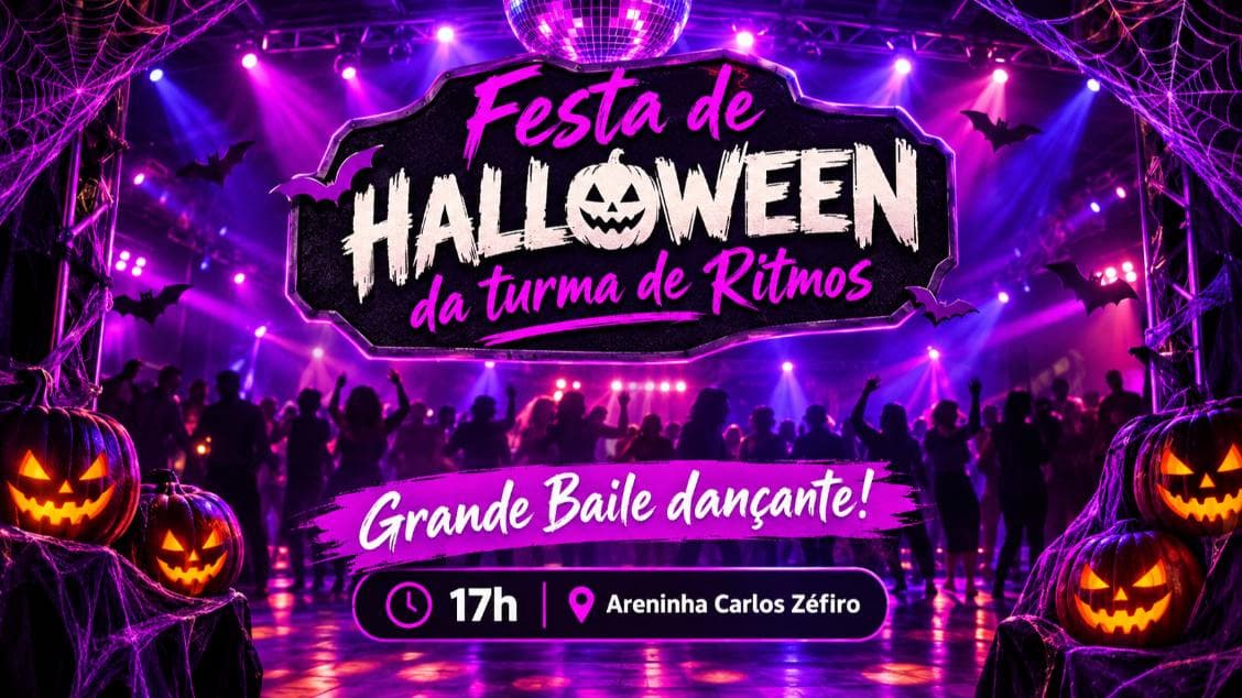 Festa de Halloween da Turma de Ritmos