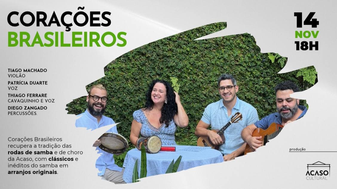 Corações Brasileiros – Roda de samba na Acaso