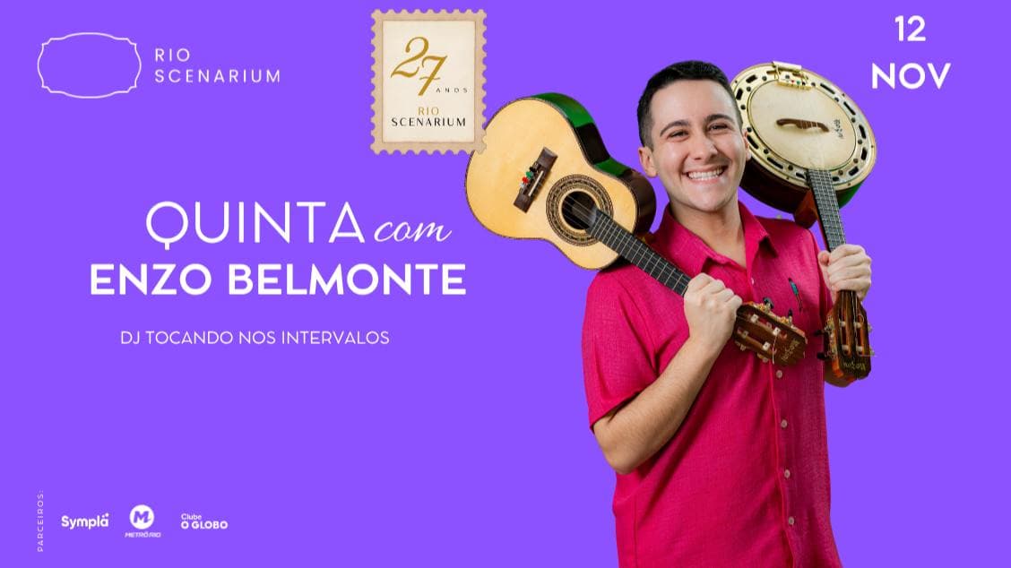 ENZO BELMONTE NO RIO SCENARIUM 12.11