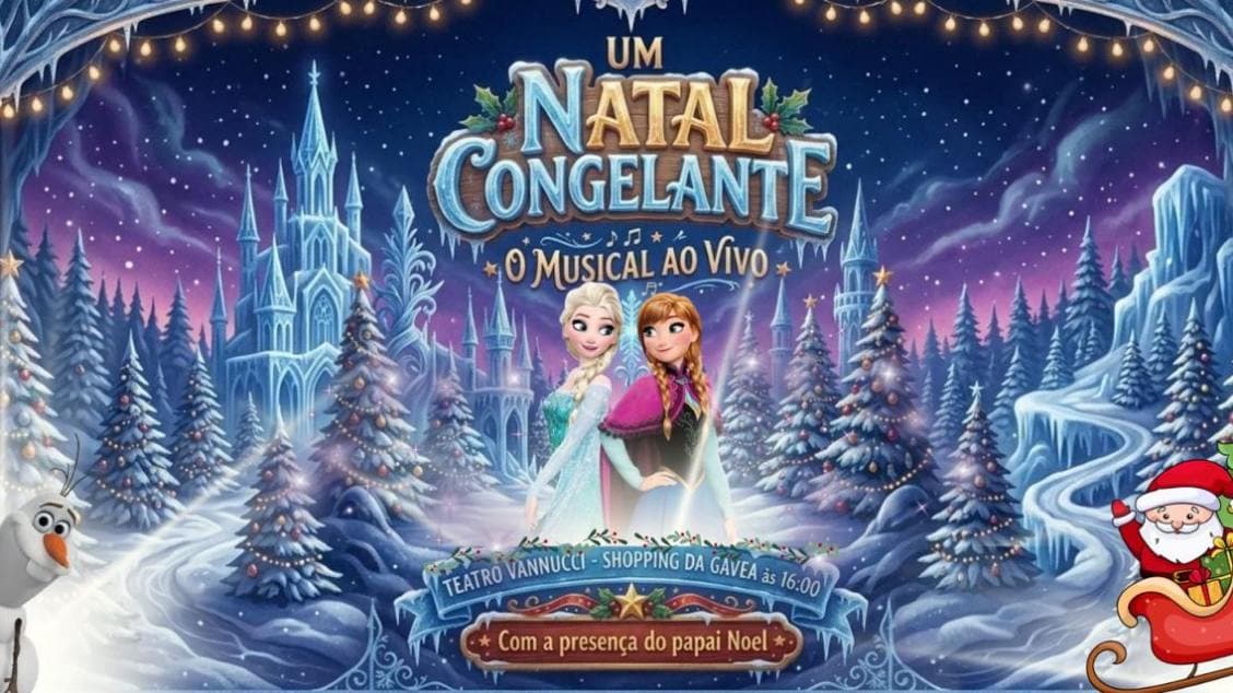 “Um Natal Congelante: O Musical ao Vivo