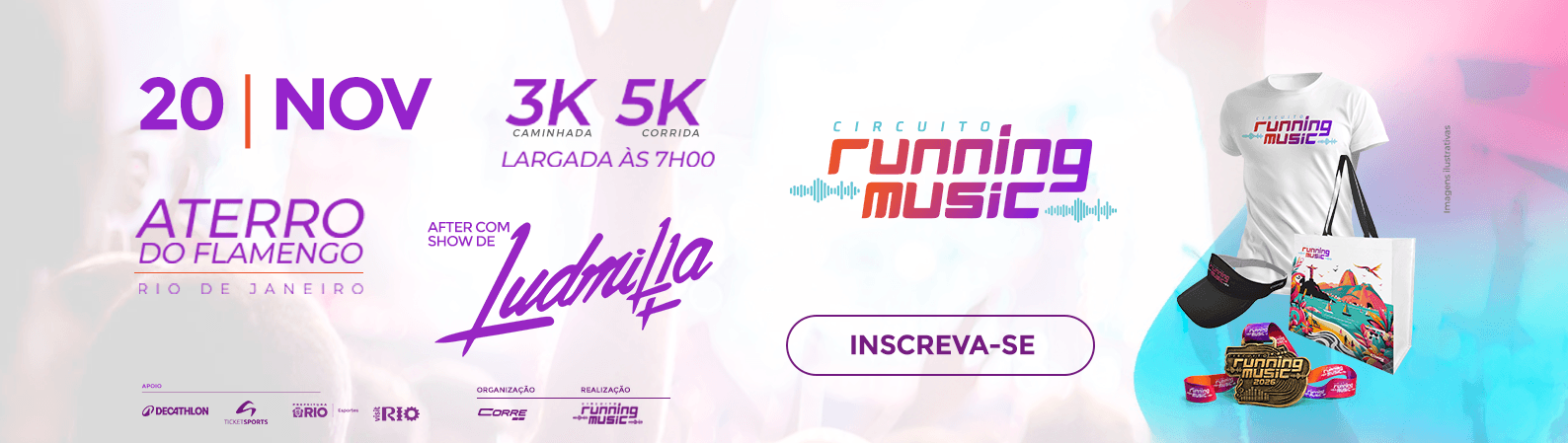 CIRCUITO RUNNING MUSIC - ETAPA RIO DE JANEIRO