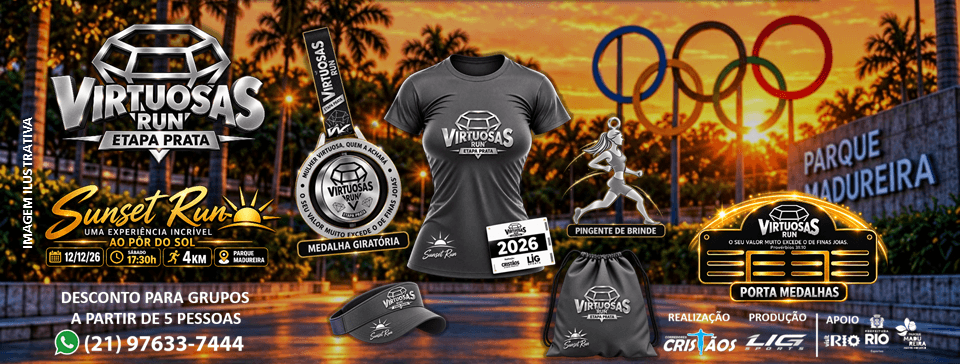 10ª VIRTUOSAS RUN - ETAPA PRATA (SUNSET RUN)