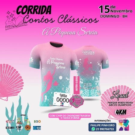 CORRIDA E CAMINHADA CONTOS CLÁSSICOS - PEQUENA SEREIA