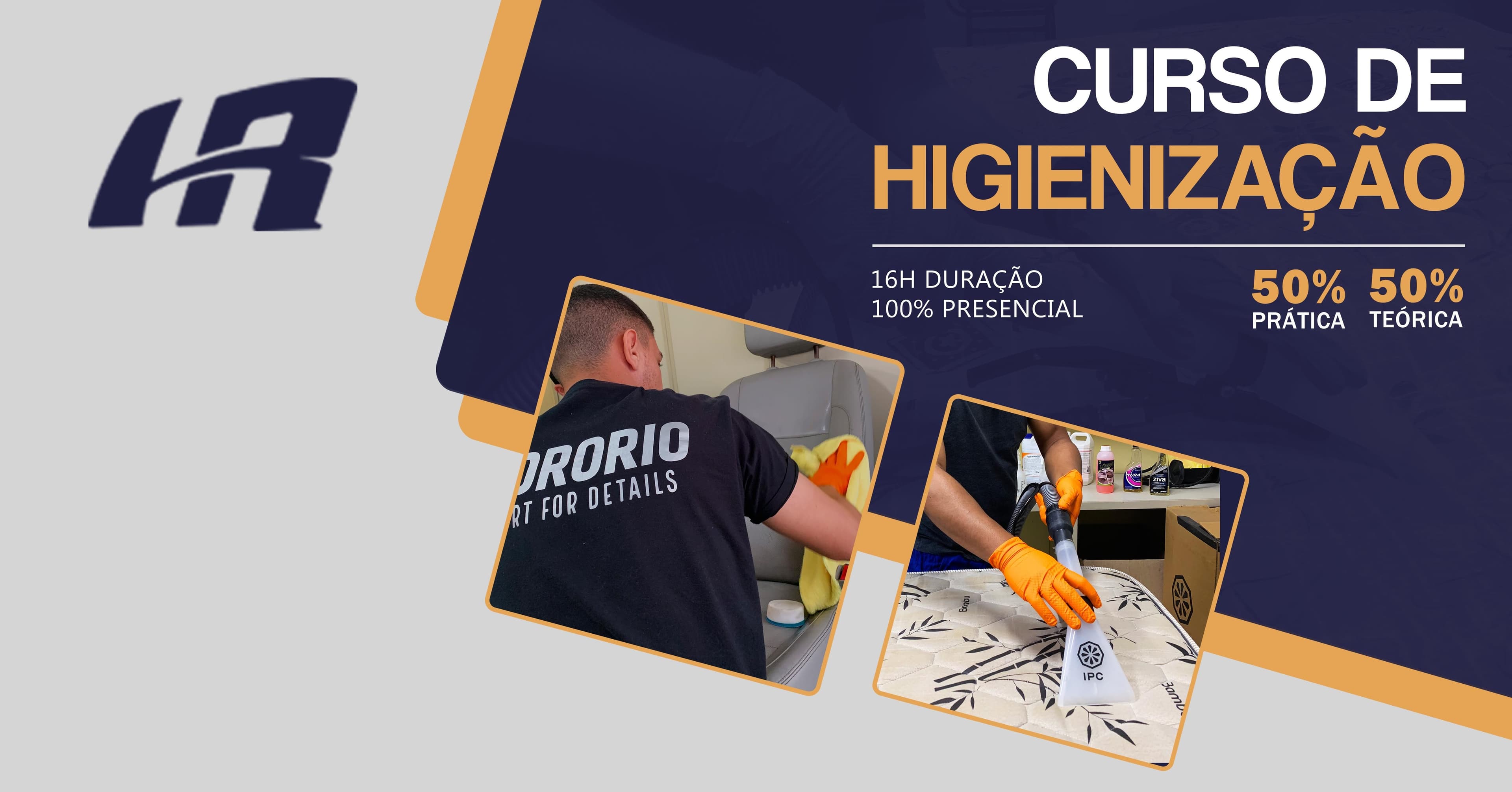 Curso Presencial de Higienização de Estofados - Outubro