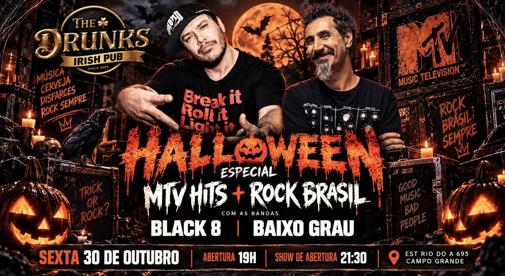 Hallowen-Especial MTV + Rock Brasil