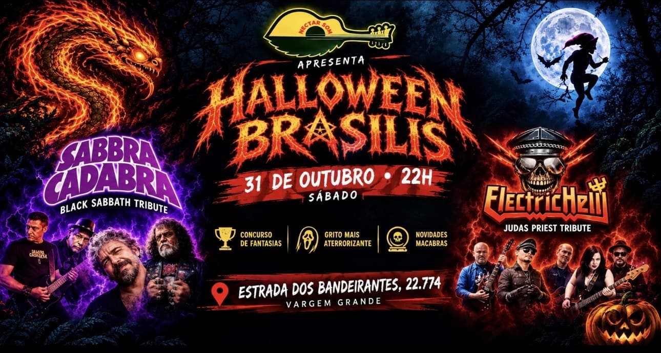TRIBUTO BLACK SABBATH & JUDAS PRIEST - NECTAR SOM
