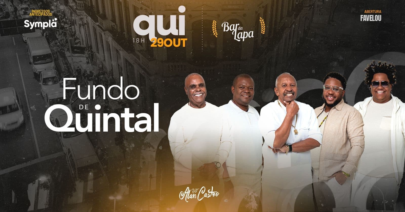 FUNDO DE QUINTAL NO BAR DA LAPA