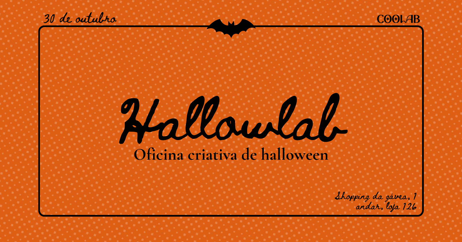 Hallowlab - Oficina Criativa de Halloween