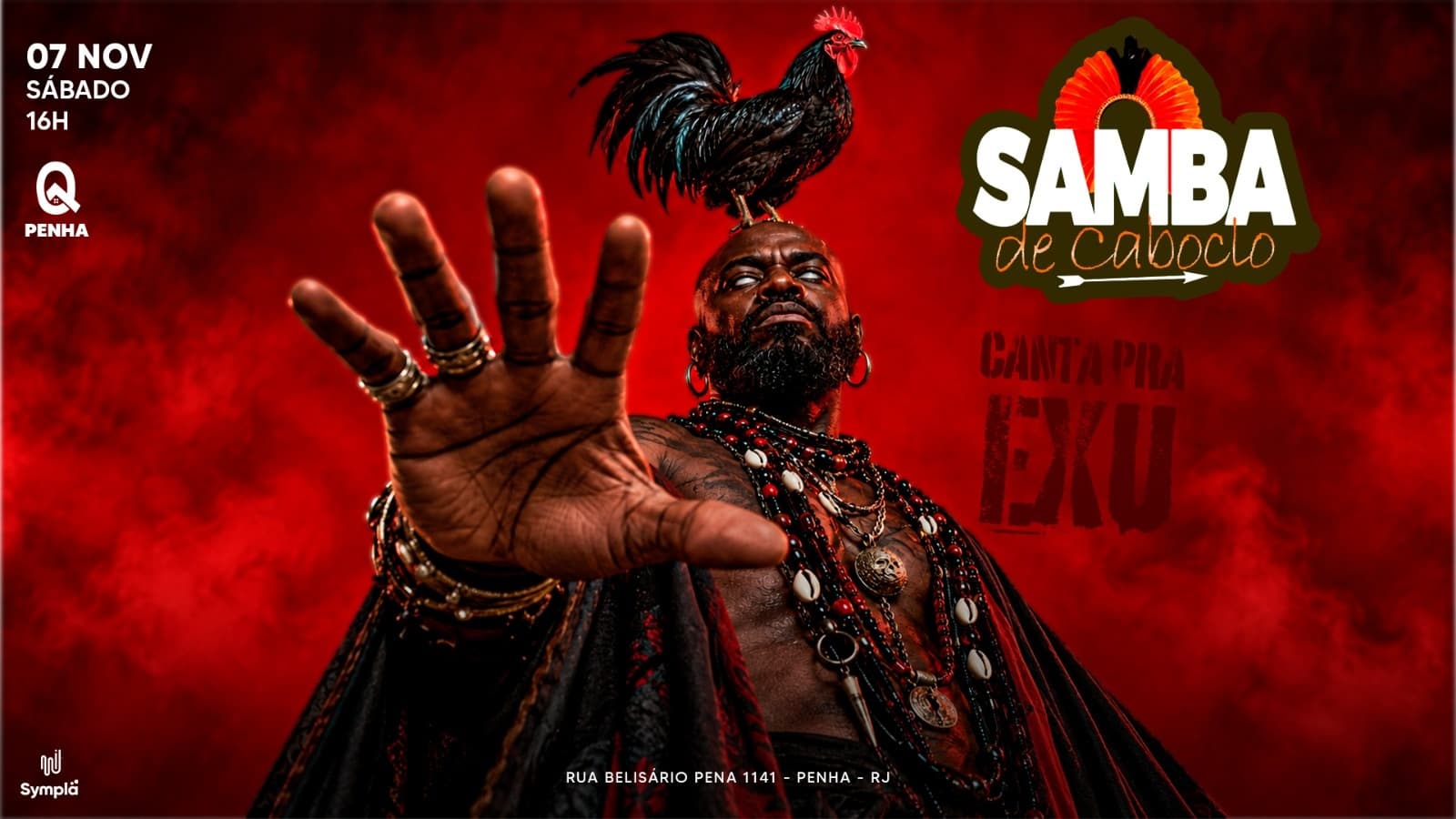 SAMBA DE CABOCLO na BATUQ!!