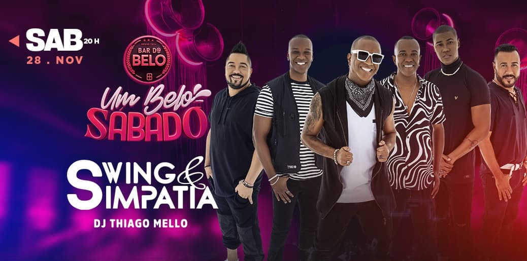 UM BELO SÁBADO: SWING & SIMPATIA