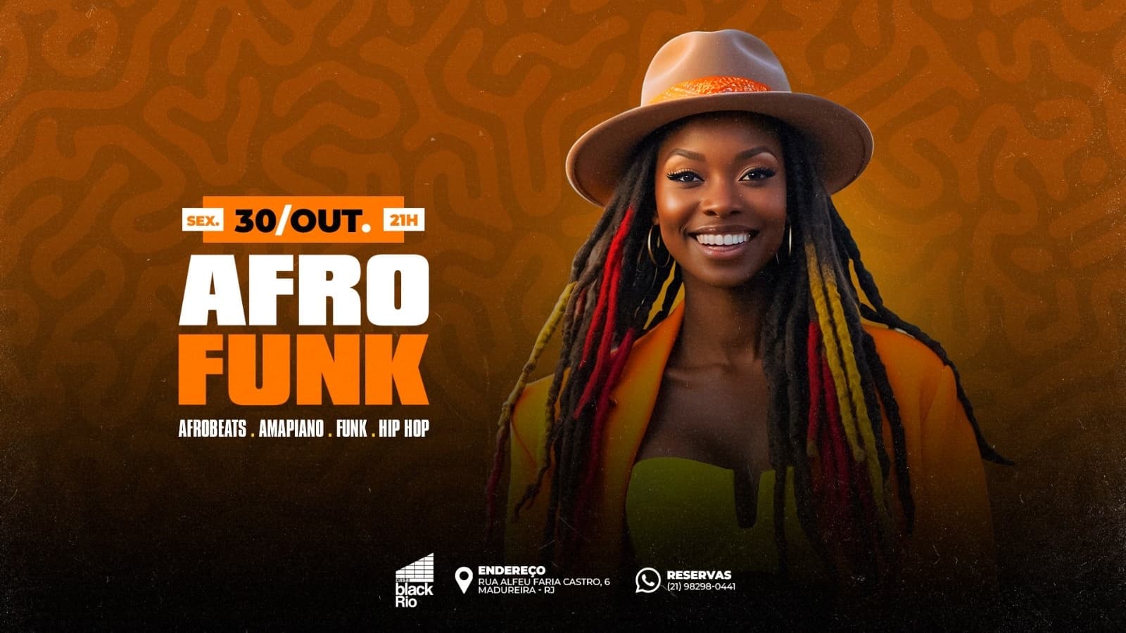 AFRO FUNK : Afrobeats - Funk. RNB - Amapiano (Cópia)