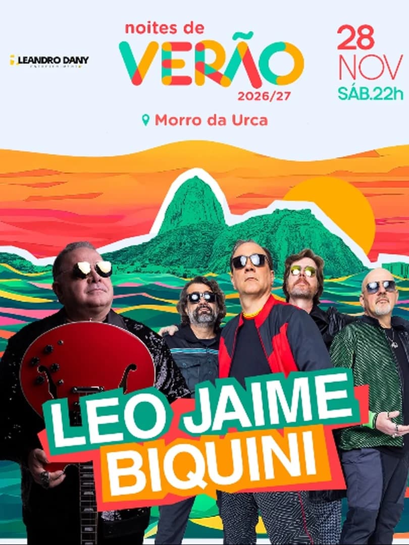 Biquíni Cavadão + Léo Jaime Noites de Verão 2026