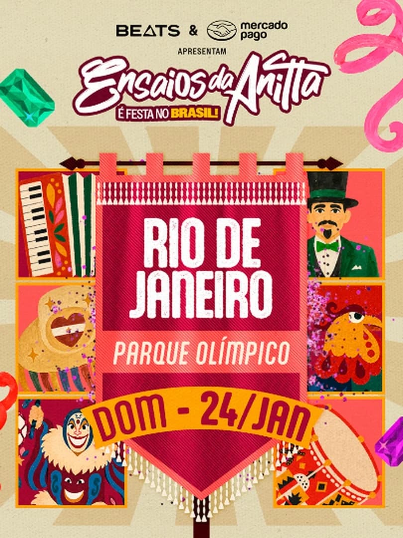 Ensaios da Anitta 2027 - Rio de Janeiro