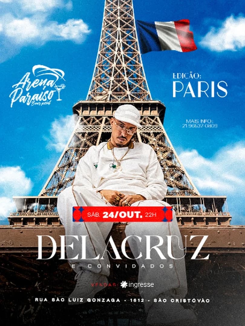 Arena paraíso Edição Paris COM DELACRUZ