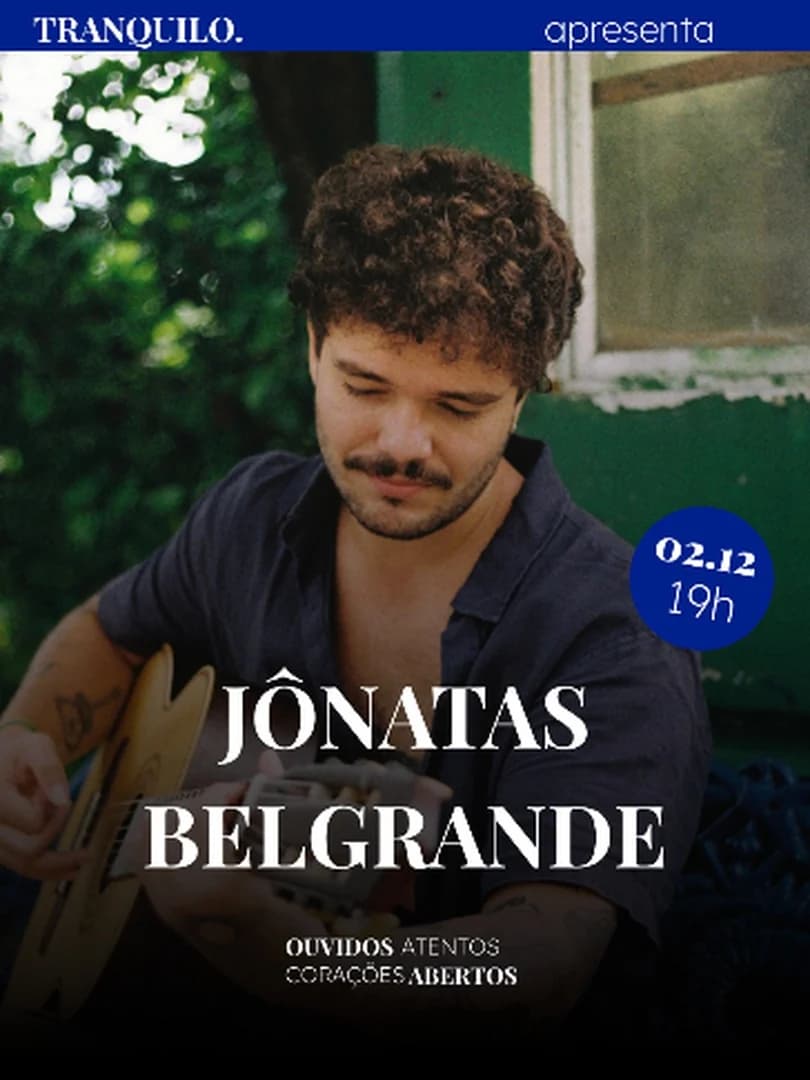 JÔNATAS BELGRANDE | TRANQUILO APRESENTA - RIO DE JANEIRO (RJ)